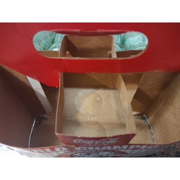 Vintage 1994 Cincinnati Reds World Champs 6 Pack Coke Bottles 2 Insulated Cups - Picture 12 of 12